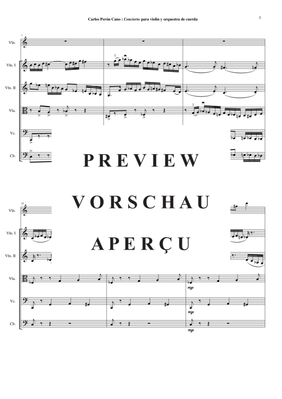 Product gallery: Page 4 of 21 Concerto für Violine und Streichorchester , , (score and solo part)