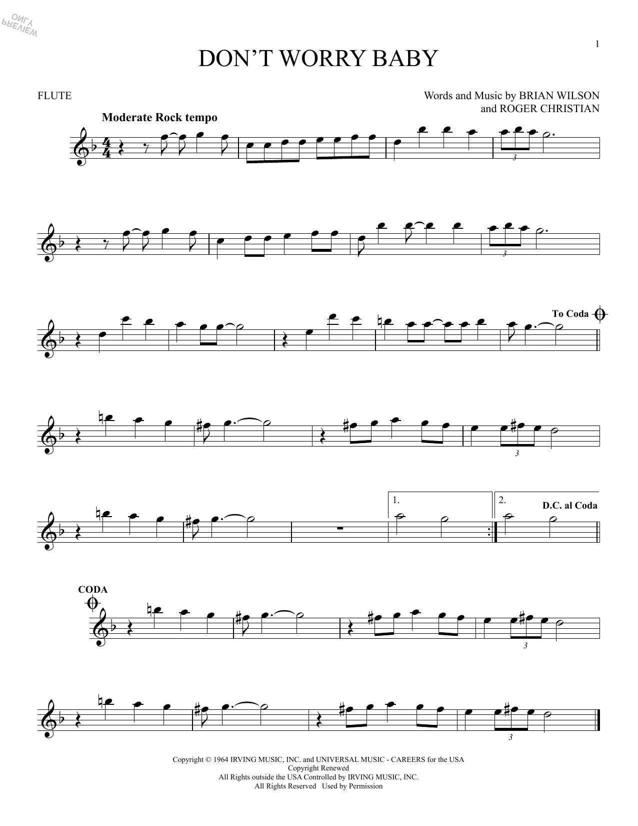 Product gallery: Page 1 of 1 Don't Worry Baby, The Beach Boys