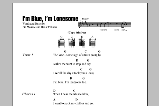 Product picture to: I'm Blue, I'm Lonesome