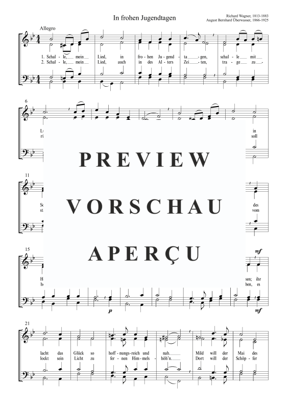 Produktgalerie: Seite 2 von 5 In frohen Jugendtagen, , Posaunenchor