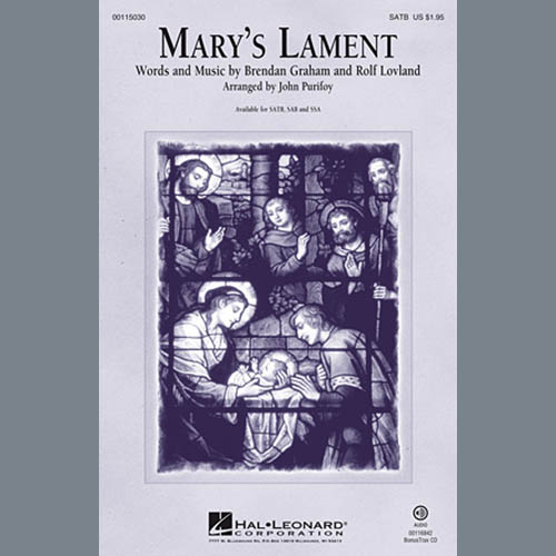 cover: Mary's Lament, John Purifoy, Chor