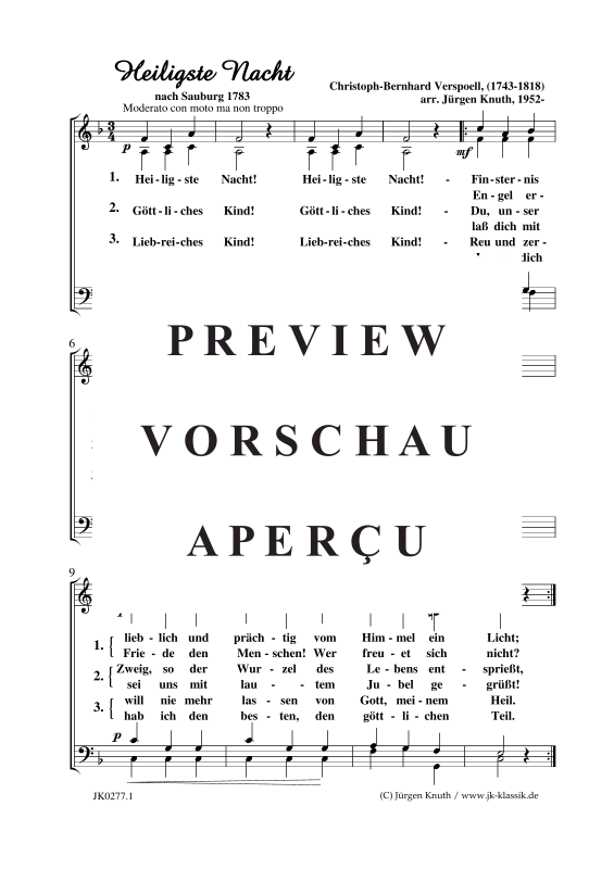 Product gallery: Page 2 of 3 Heiligste Nacht , , (mixed choir)