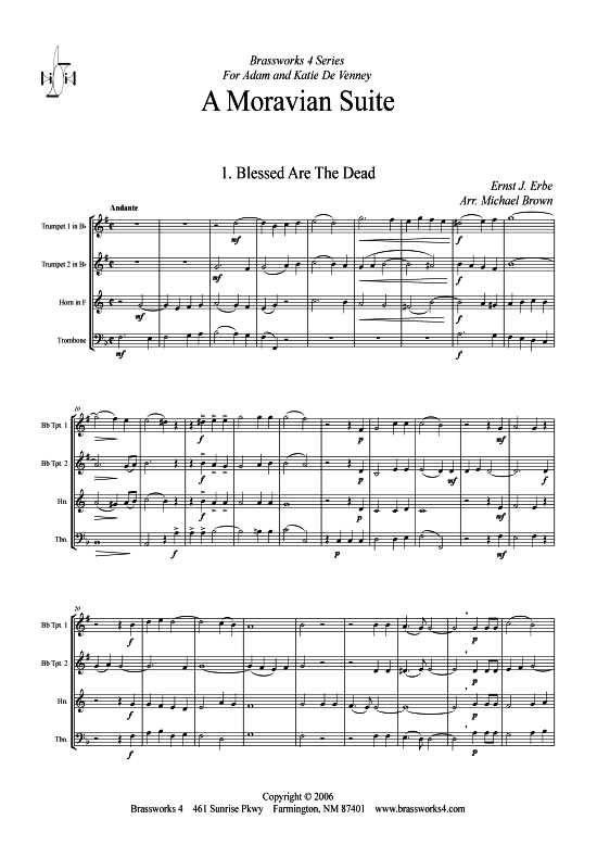 Produktbild zu: Moravian SuiteVerschiedene Verfasser