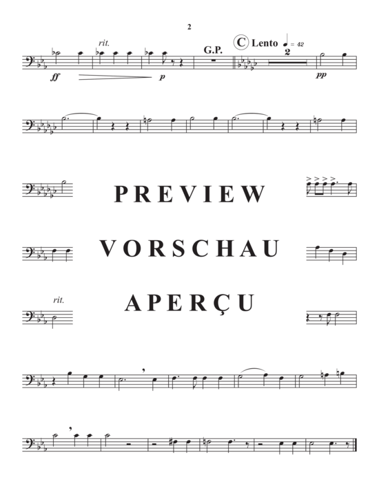 Product gallery: Page 16 of 21 Do Not Cast Me Off , , (Tuba Ensemble)