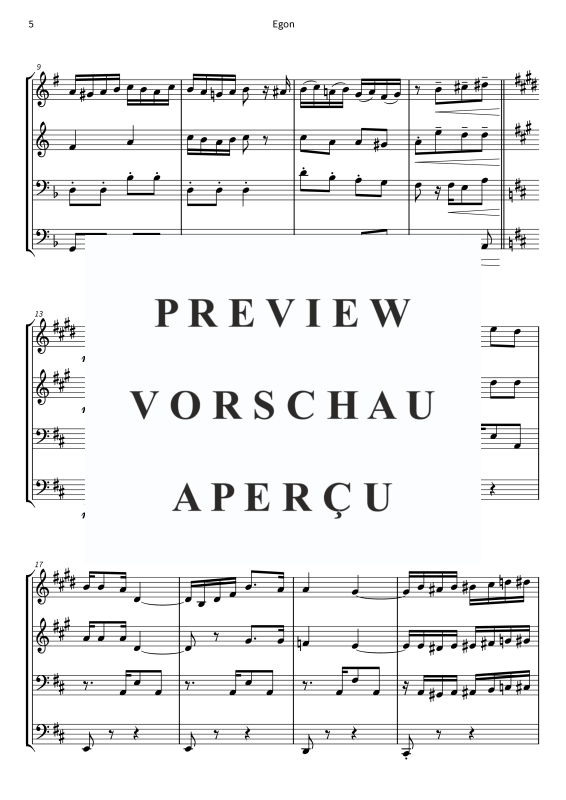 Produktgalerie: Seite 7 von 11 Egon - Schwungvoller Tango-Schlager, Friedel Hensch & Die Cypres, Blechbläser Quartett