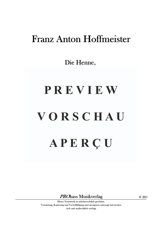 gallery: Die Henne, der Kuckuck und der Esel, , Terzetto For Three Double Basses