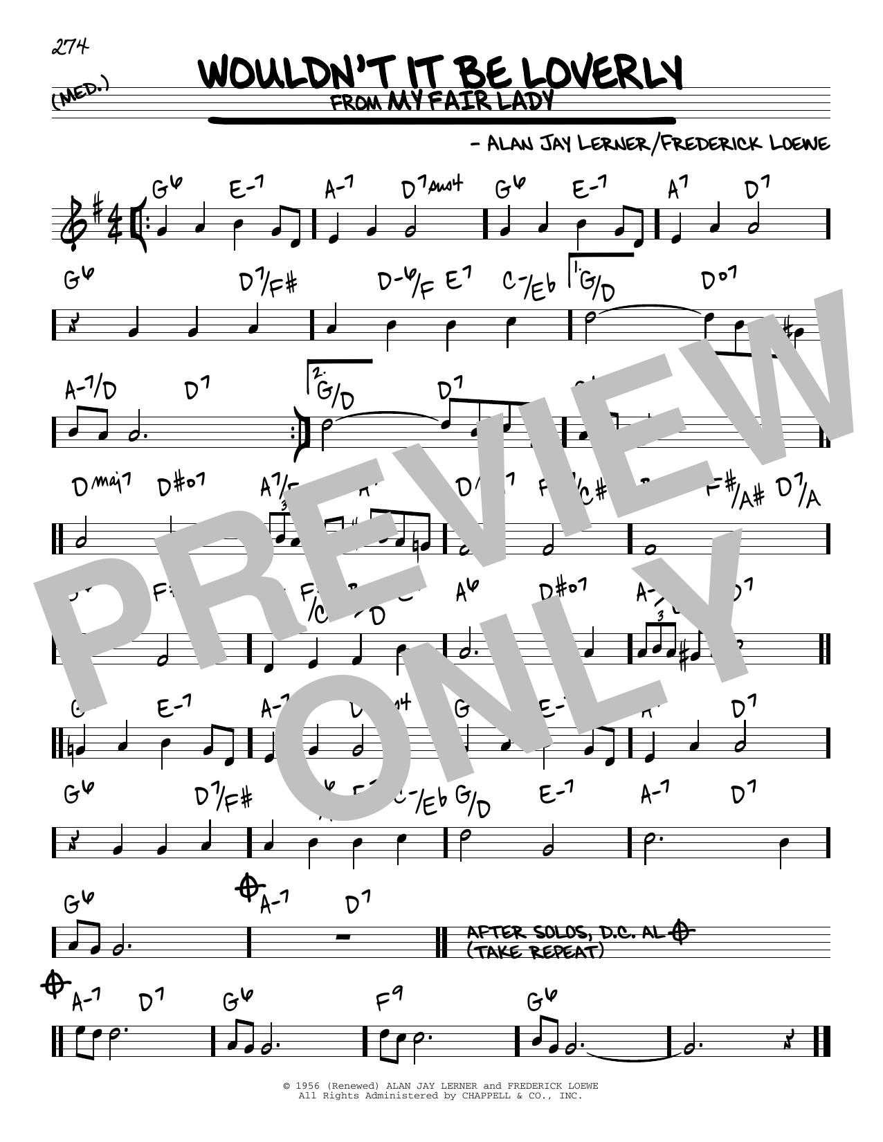 Produktbild zu: Wouldn't It Be Loverly