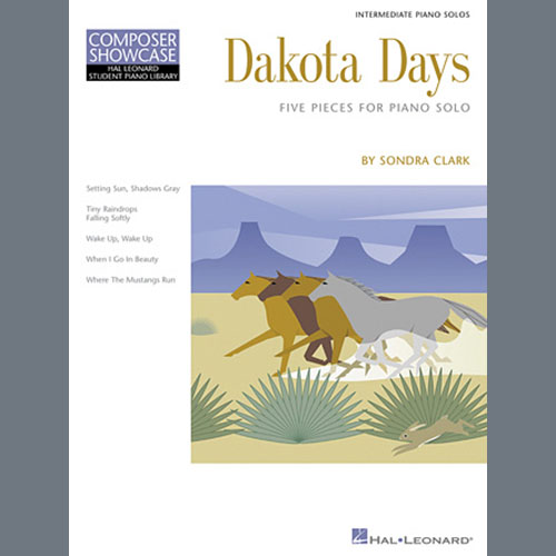 cover: When I Go In Beauty, Sondra Clark, Klavier