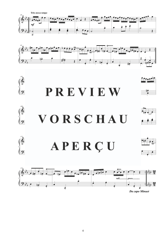 Produktgalerie: Seite 5 von 7 Cembalo Sonate Nr. 3 in F-Dur Op.1, , Cembalo/Klavier Solo