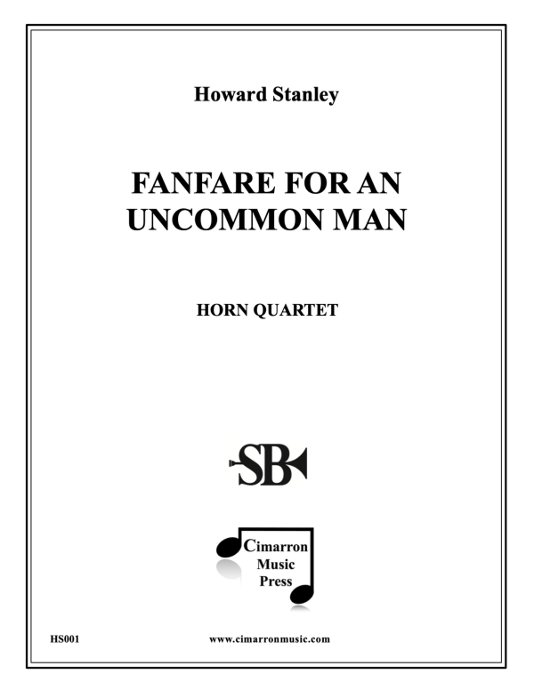 cover: Fanfare For An Uncommon Man, , Horn Quartett