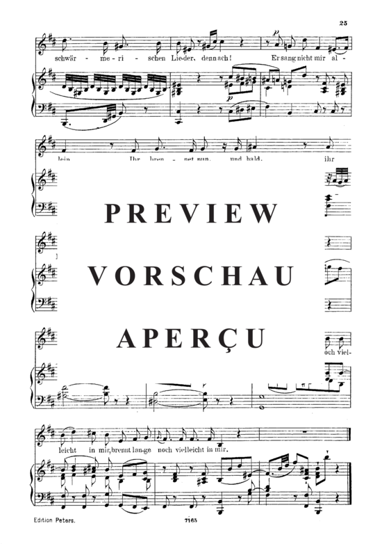 gallery: Unglückliche Liebe (Als Luise die Briefe K.520) , ,  (Gesang tief + Klavier)