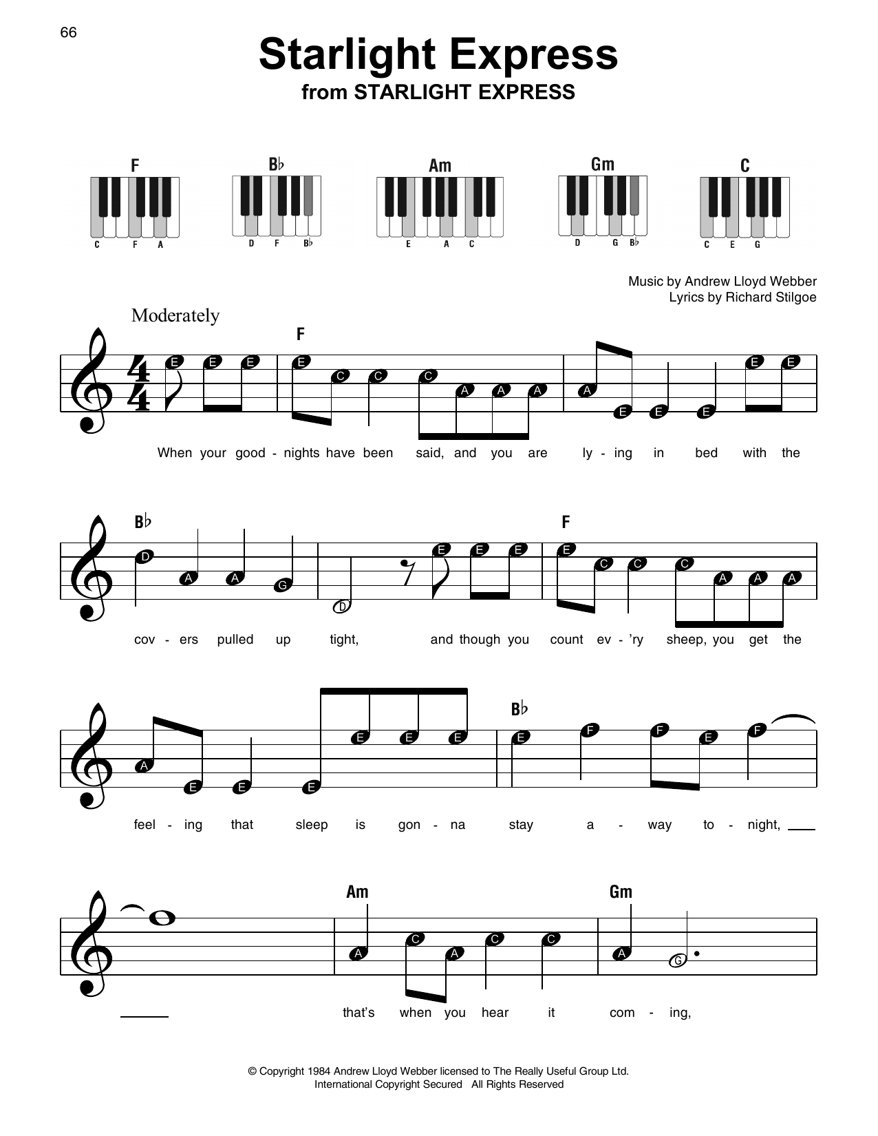 Produktbild zu: Starlight Express