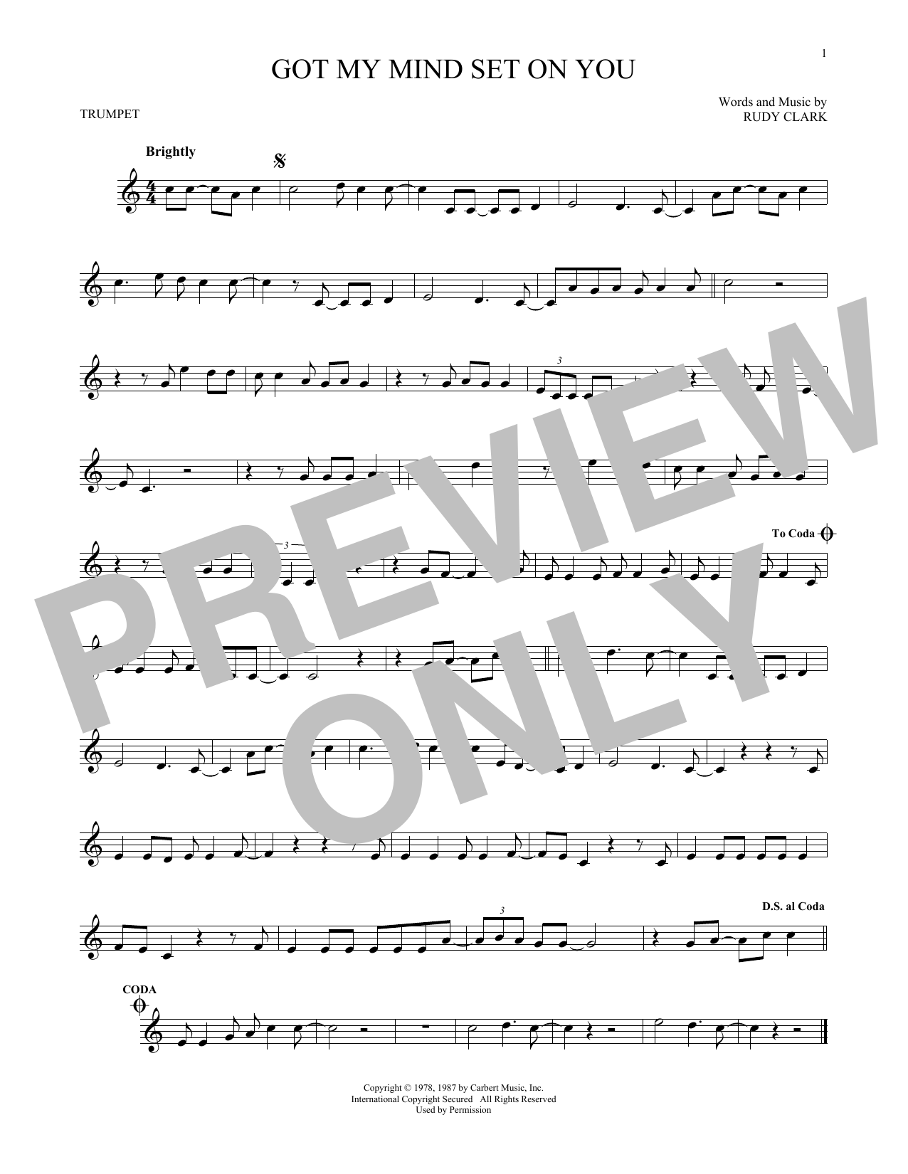 Produktgalerie: Seite 1 von 1 Got My Mind Set On You, George Harrison, Trompete