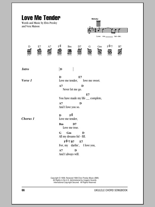 Product gallery: Page 1 of 1 Love Me Tender, Elvis Presley