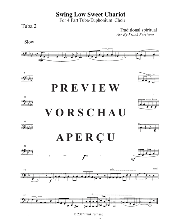 Product gallery: Page 18 of 20 Drei Spirituals , , (Tuba Quartett EETT)