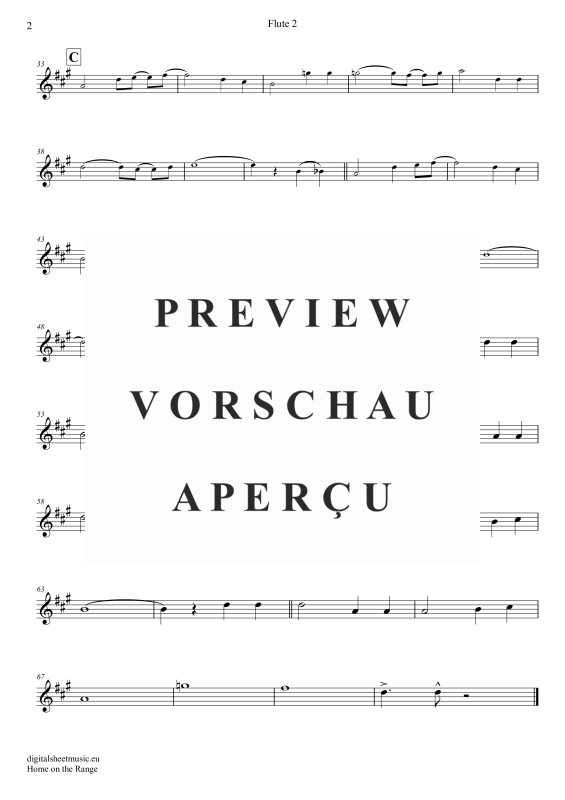 gallery: Home On The Range, American Folk Song, (Flöten Trio + Klavier)