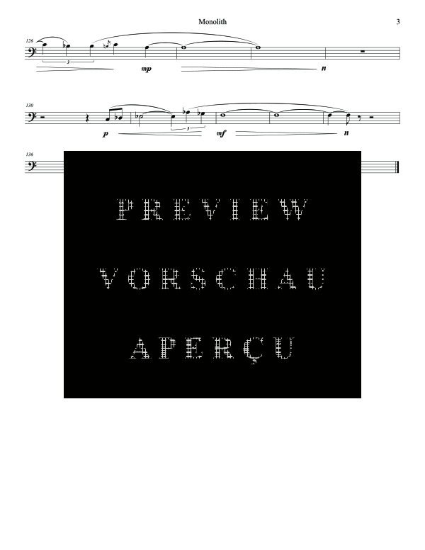 Product gallery: Page 7 of 8 Monolith, , (Euphonium Solo Backing Track)