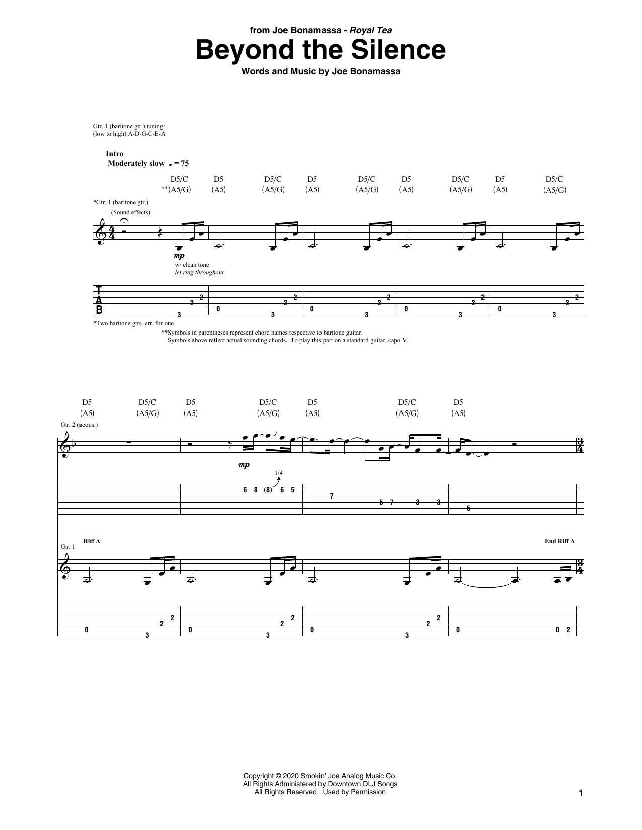 Product gallery: Page 1 of 1 Beyond The Silence, Joe Bonamassa
