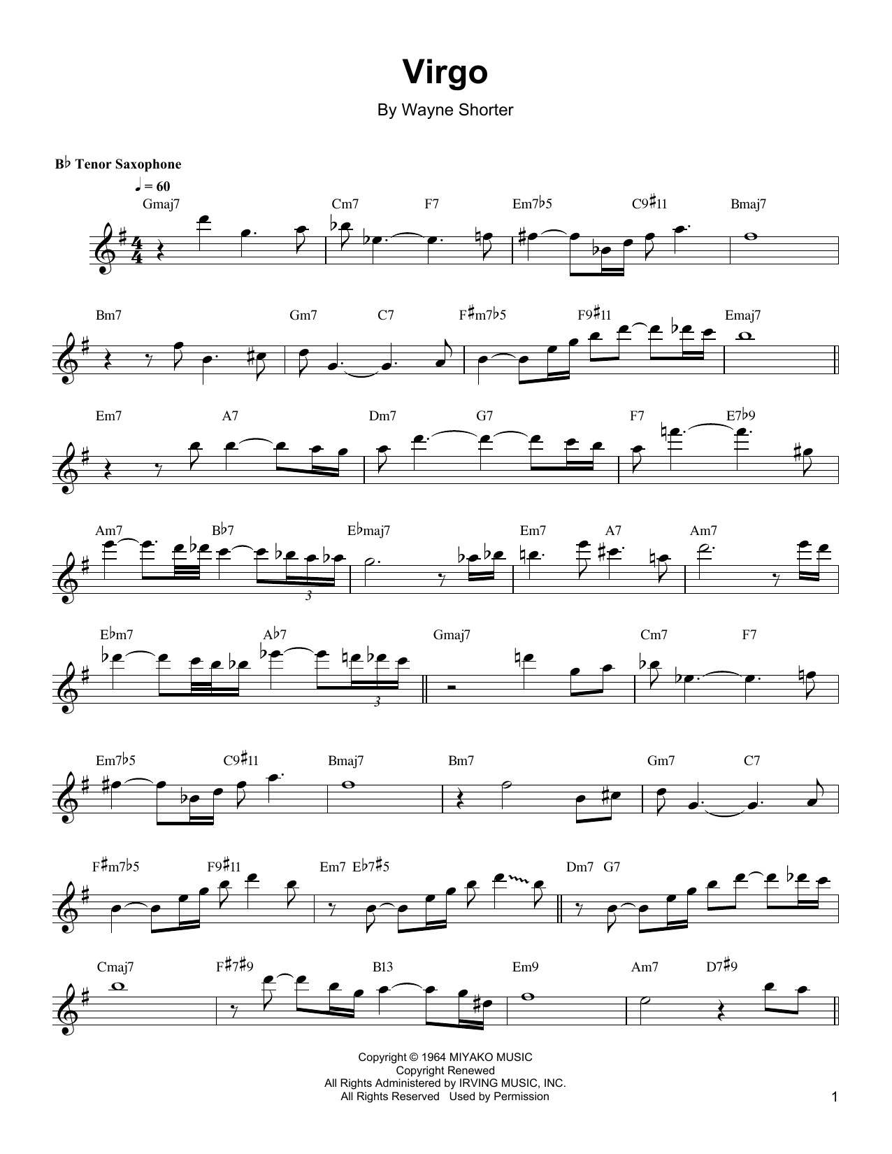 Product gallery: Page 1 of 1 Virgo, Wayne Shorter