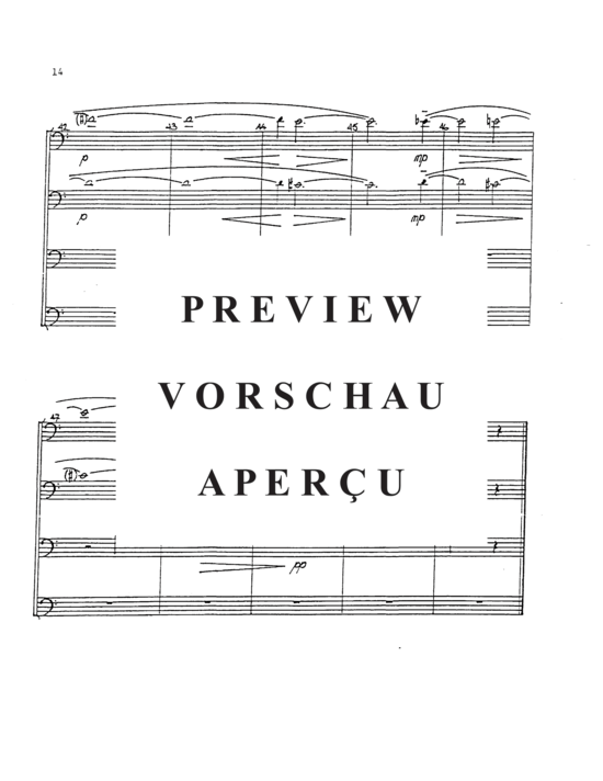 Product gallery: Page 18 of 21 Tuba Quartet: Study in Motions, Hymn, and Finale , , (Tuba Quartett EETT)