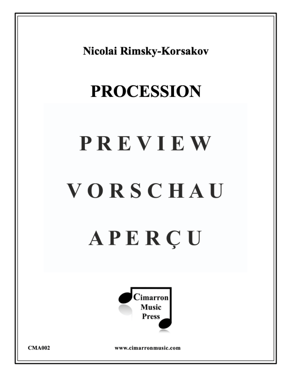 Produktgalerie: Seite 2 von 11 Procession of the Nobles, , Brass Band