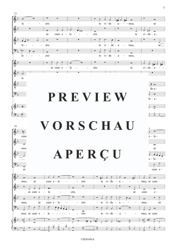 gallery: Ave Maria gratia plena, , Gemischter Chor 8-stimmig und BC