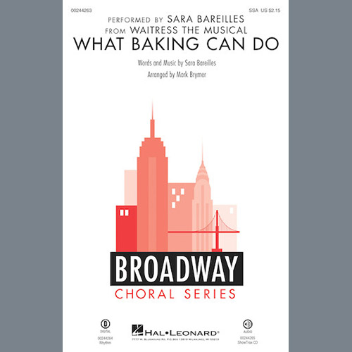 cover: What Baking Can Do (arr. Mark Brymer), Sara Bareilles