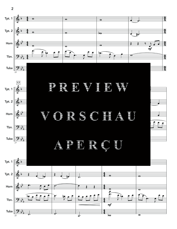 Produktgalerie: Seite 6 von 11 Trifecta, , (Blechbläser Quintett)