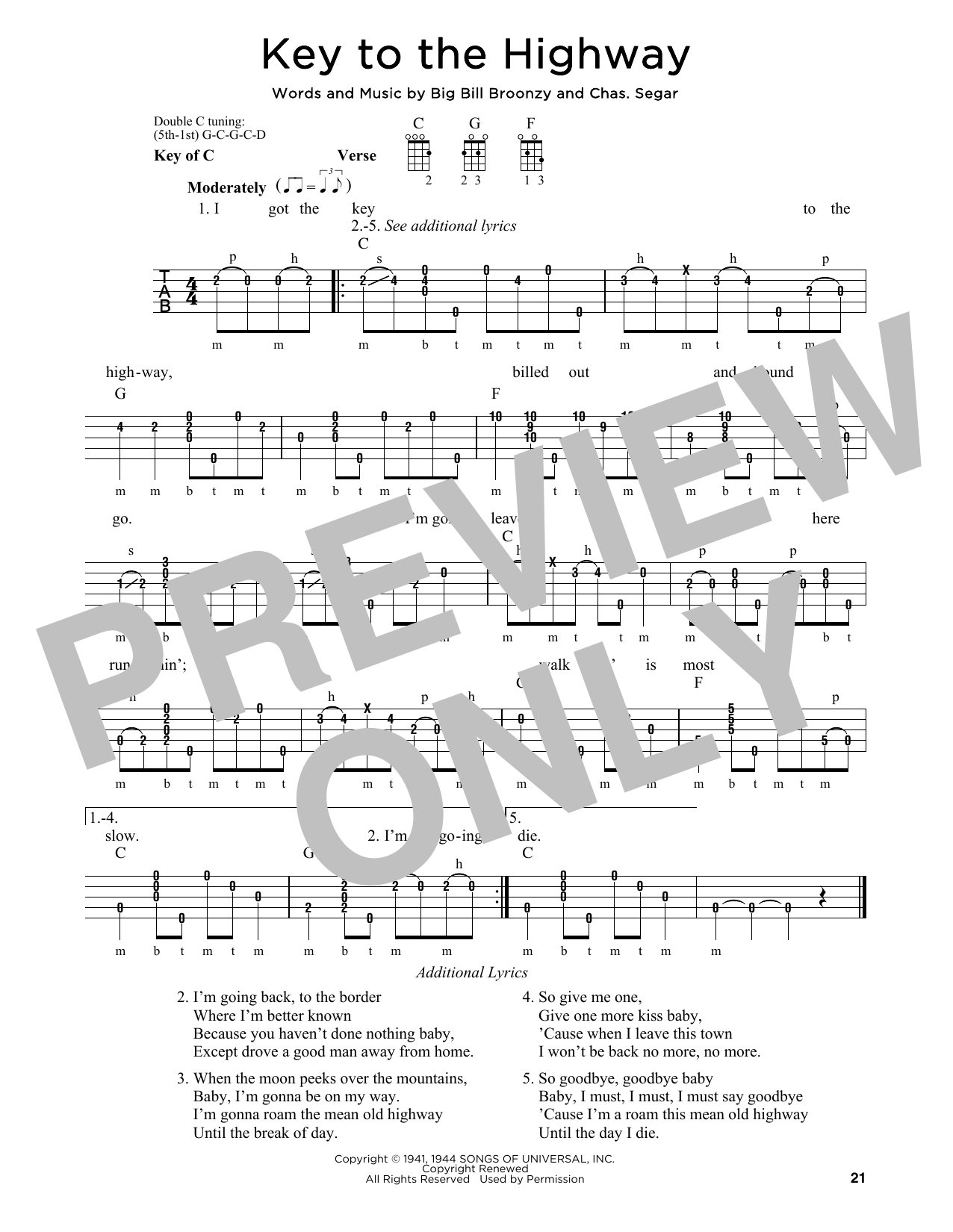 Produktgalerie: Seite 1 von 1 Key To The Highway, Eric Clapton, Banjo