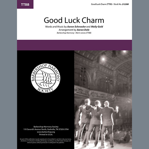 Produktbild zu: Good Luck Charm (arr. Aaron Dale)