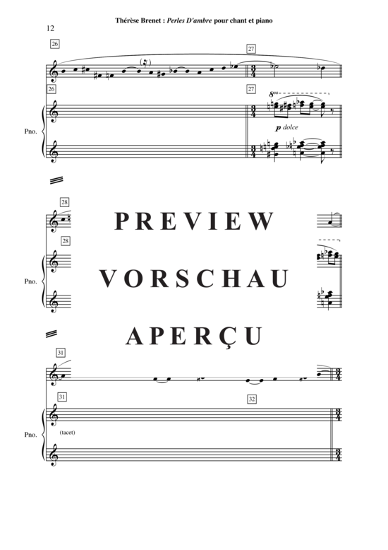 gallery: Perles d'Ambre , , (Sopran + Klavier)