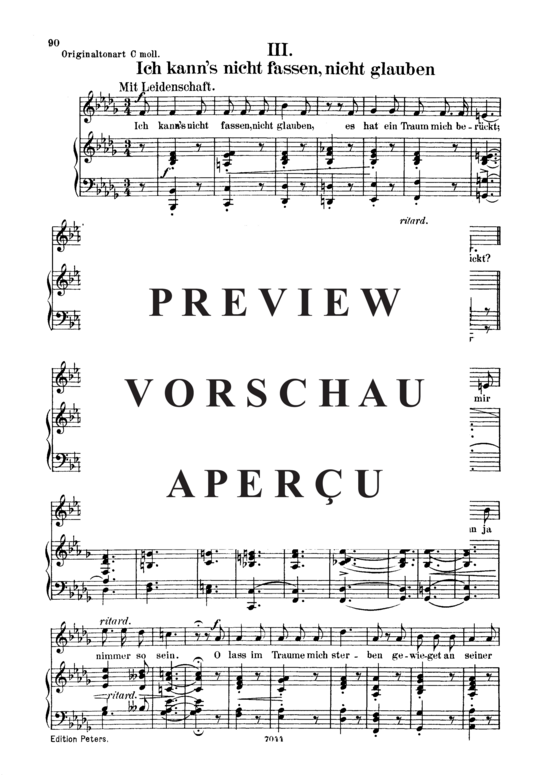 gallery: Ich kann´s nicht fassen, Op.42 No.3 , , (Gesang tief + Klavier)