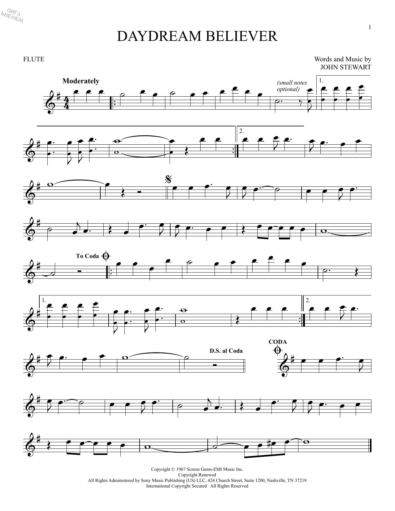 Product gallery: Page 1 of 1 Daydream Believer, The Monkees