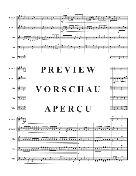 Produktgalerie: Seite 8 von 18 Elizabethan Suite , , (Blechbläser-Quintett)