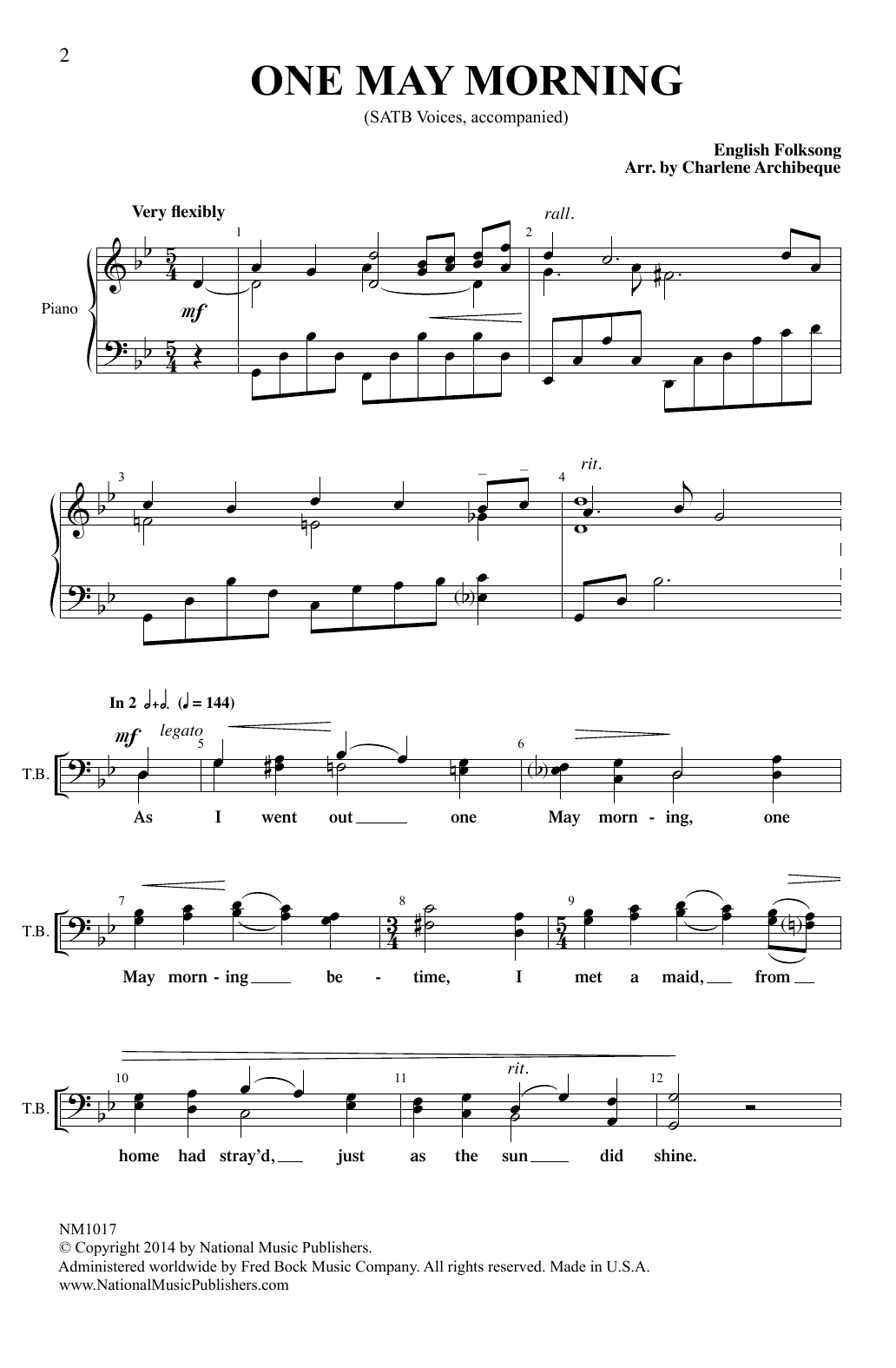 Produktbild zu: One May Morning