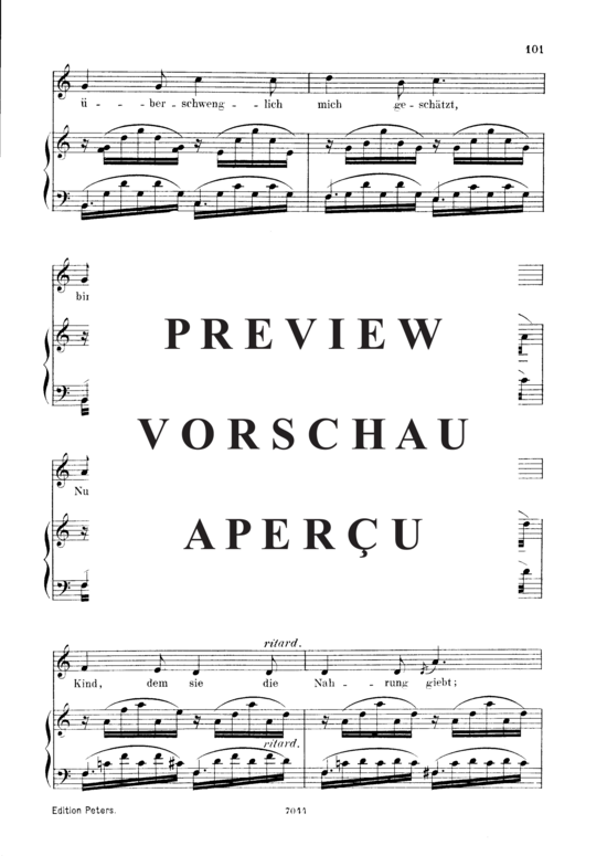 Product gallery: Page 3 of 5 An meinem Herzen, an meinem Brust, Op. 42 No.7, , Low Voice and Piano