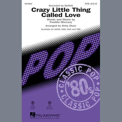 Produktbild zu: Crazy Little Thing Called Love (arr. Kirby Shaw)
