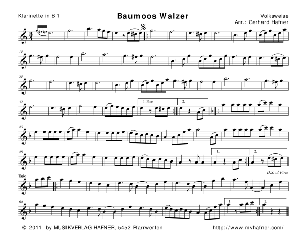 gallery: Baumoos Walzer, , (woodwind and brass)