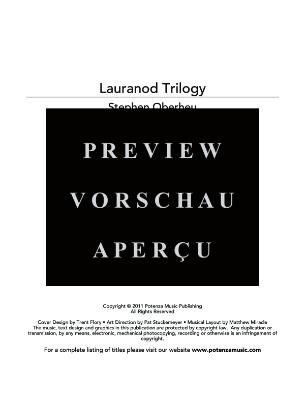 Produktgalerie: Seite 3 von 11 Lauranod Trilogy, , (Blechbläser Quintett)