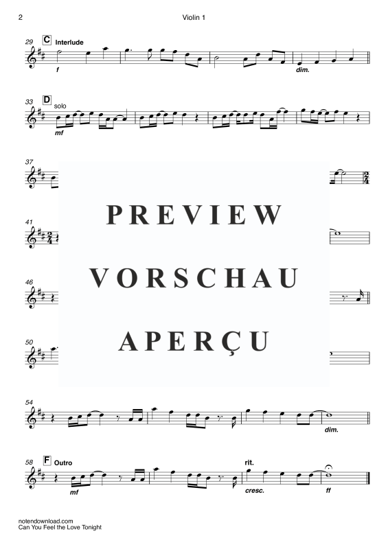 Produktgalerie: Seite 11 von 11 Can You Feel The Love Tonight, John, Elton, Streicher Quintett/Ensemble/Band - Klavier, E-Bass und Drum Set opt.