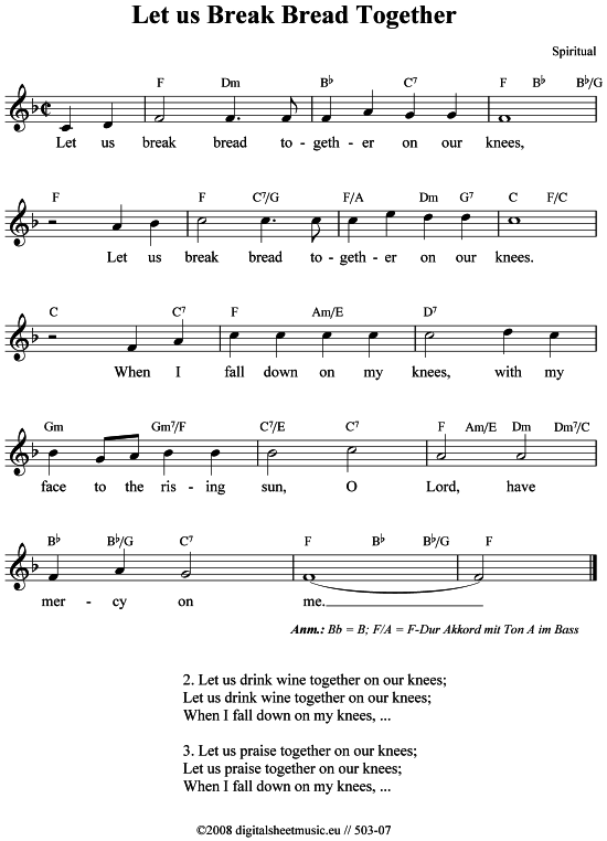 gallery: Let us break bread together, , 