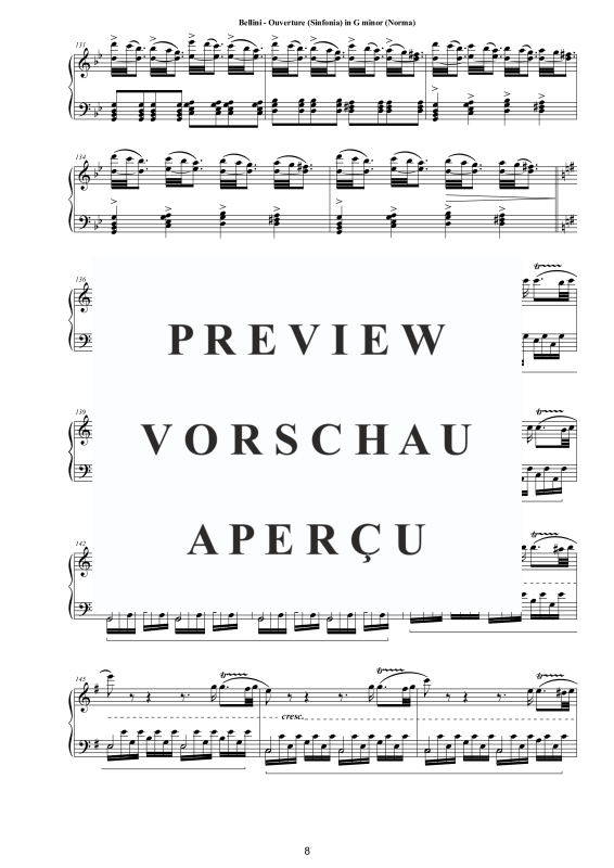 Produktgalerie: Seite 9 von 11 Ouverture (Sinfonia) (Norma), , Klavier Solo