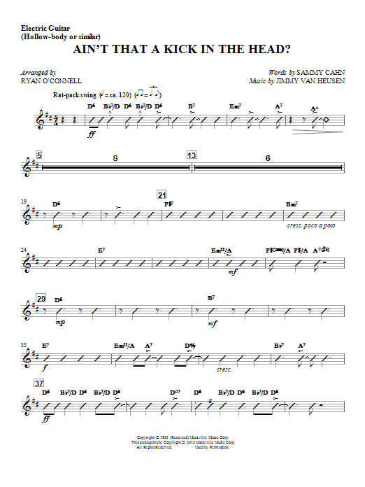 Produktbild zu: Ain't That A Kick In The Head? - Electric Guitar