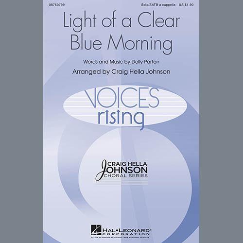 cover: Light Of A Clear Blue Morning, Craig Hella Johnson