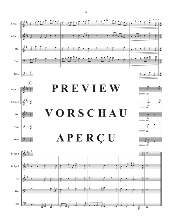 Produktgalerie: Seite 5 von 10 Ovrture to Armide , , (Blechbläserquintett)