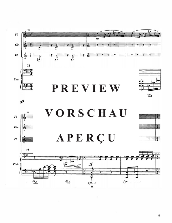 Product gallery: Page 12 of 21 Short Story , , (flute, clarinet, oboe, cello and piano)
