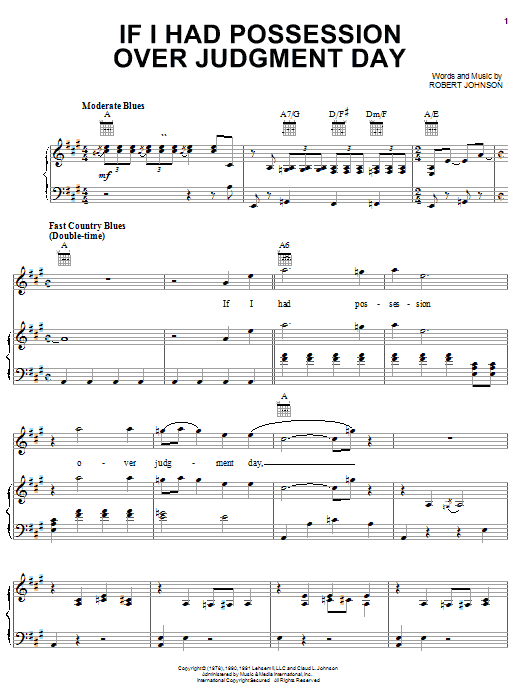Produktbild zu: If I Had Possession Over Judgment Day