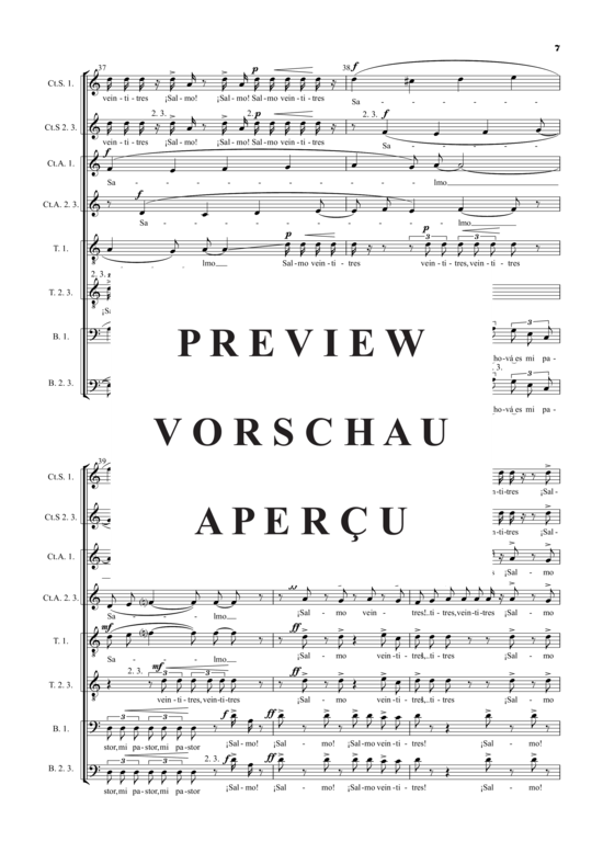 Produktgalerie: Seite 9 von 11 Salmo XXIII , , (Gemischter Chor 9-stimmig)