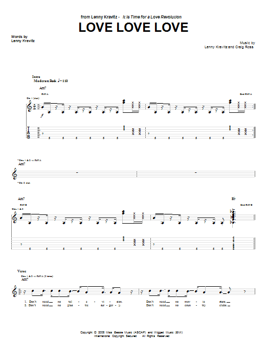Product gallery: Page 1 of 1 Love Love Love, Lenny Kravitz