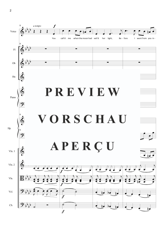 Produktgalerie: Seite 5 von 11 I hear you calling me, , Tenor Solo und Orchester